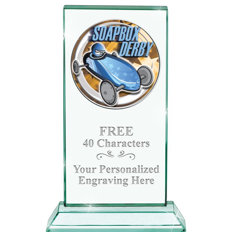 5" JADE MONARCH INSERT CRYSTAL