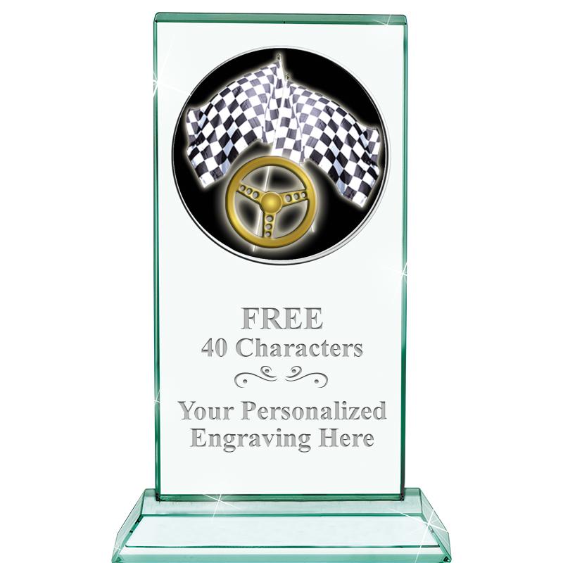 5" JADE MONARCH INSERT CRYSTAL