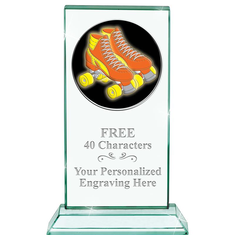 5" JADE MONARCH INSERT CRYSTAL