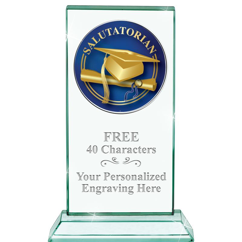 5" JADE MONARCH INSERT CRYSTAL