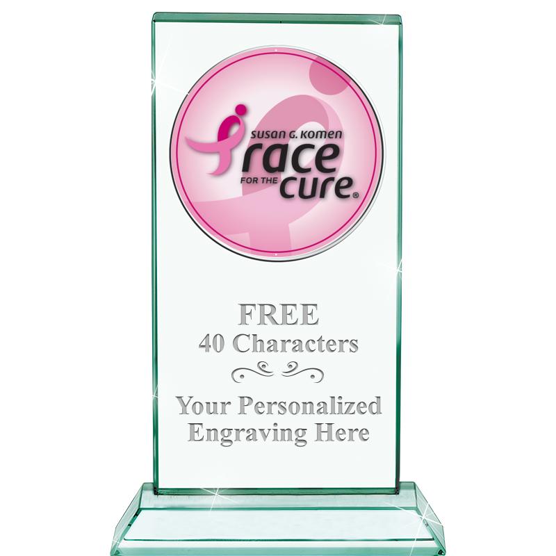 5" JADE MONARCH INSERT CRYSTAL