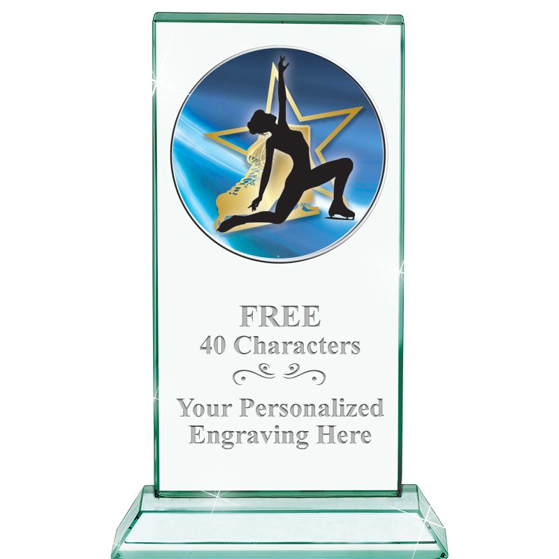 5" JADE MONARCH INSERT CRYSTAL