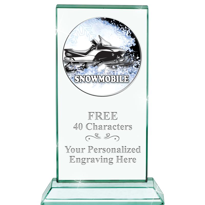 5" JADE MONARCH INSERT CRYSTAL