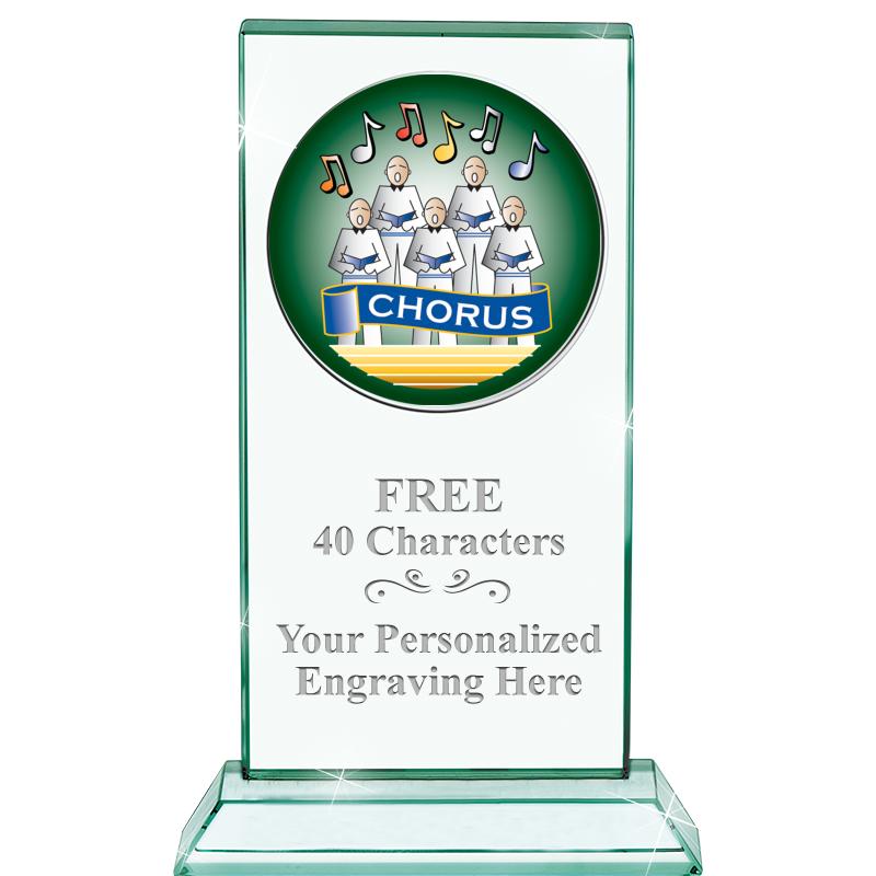 5" JADE MONARCH INSERT CRYSTAL