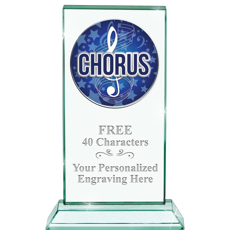 5" JADE MONARCH INSERT CRYSTAL