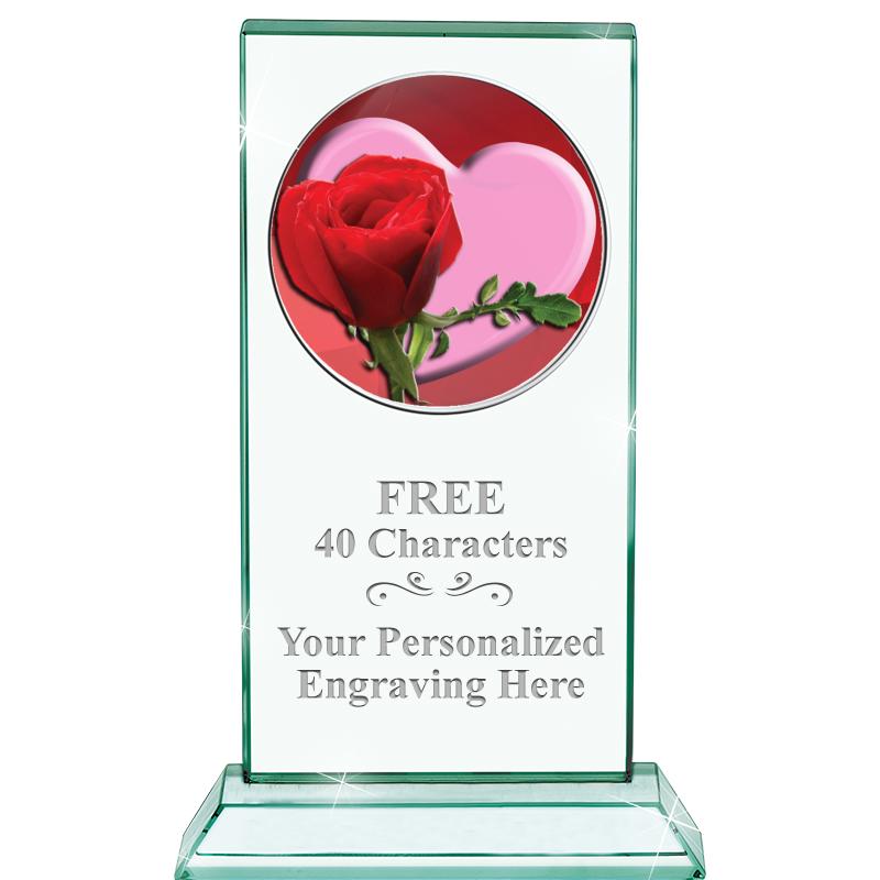 5" JADE MONARCH INSERT CRYSTAL