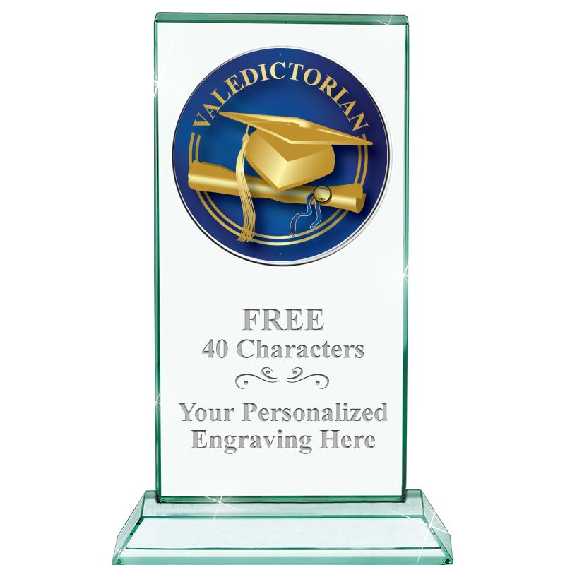 5" JADE MONARCH INSERT CRYSTAL