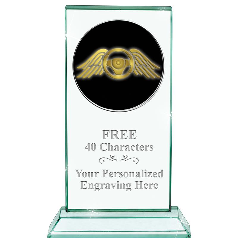 5" JADE MONARCH INSERT CRYSTAL