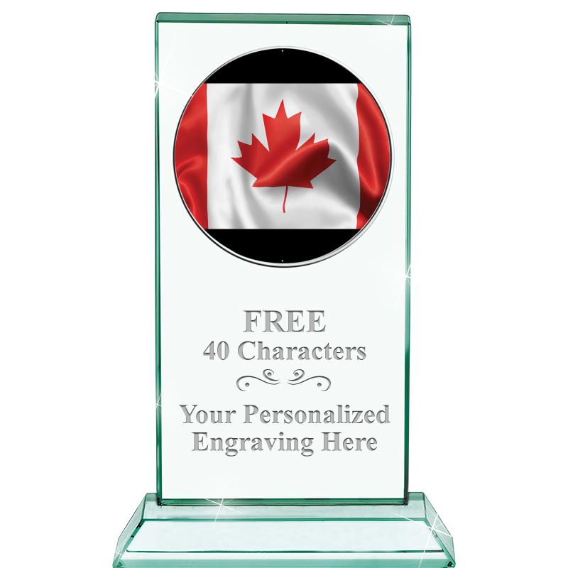 5" JADE MONARCH INSERT CRYSTAL