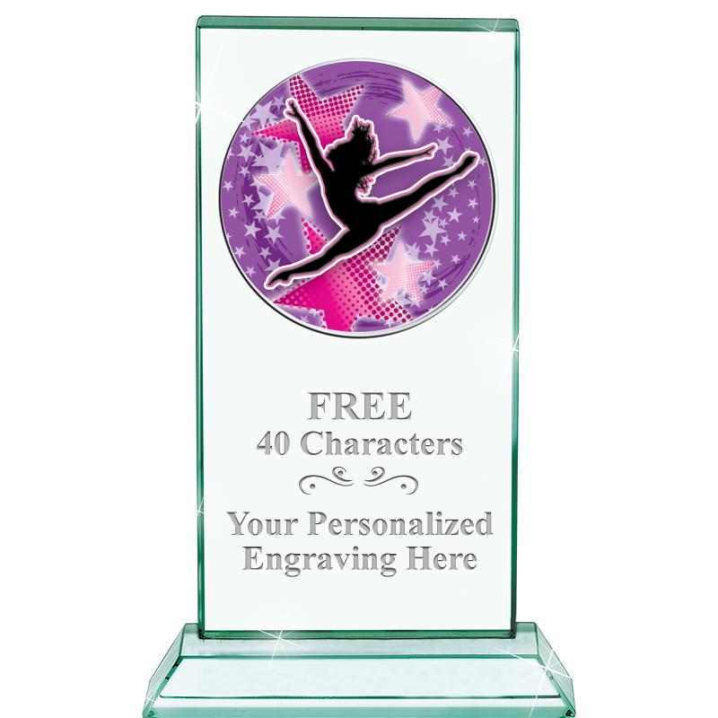 5" JADE MONARCH INSERT CRYSTAL