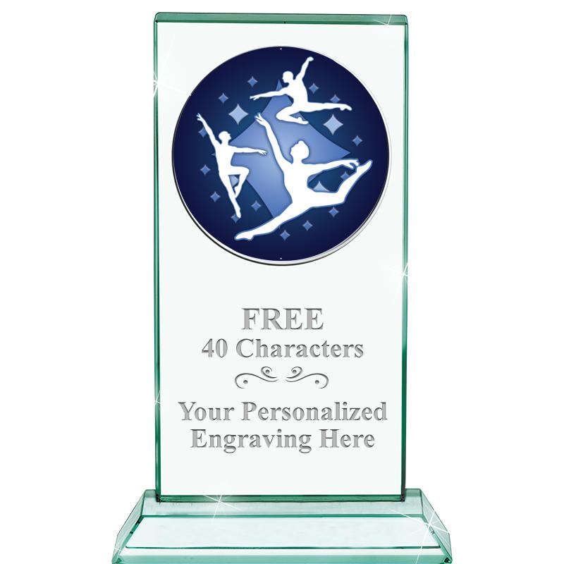 5" JADE MONARCH INSERT CRYSTAL