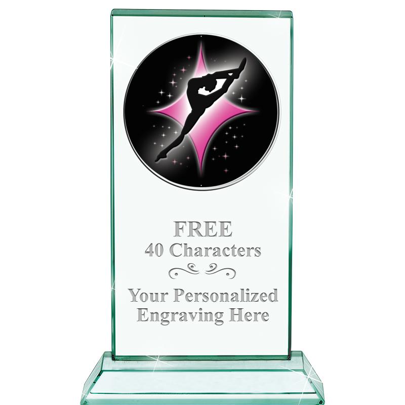 5" JADE MONARCH INSERT CRYSTAL