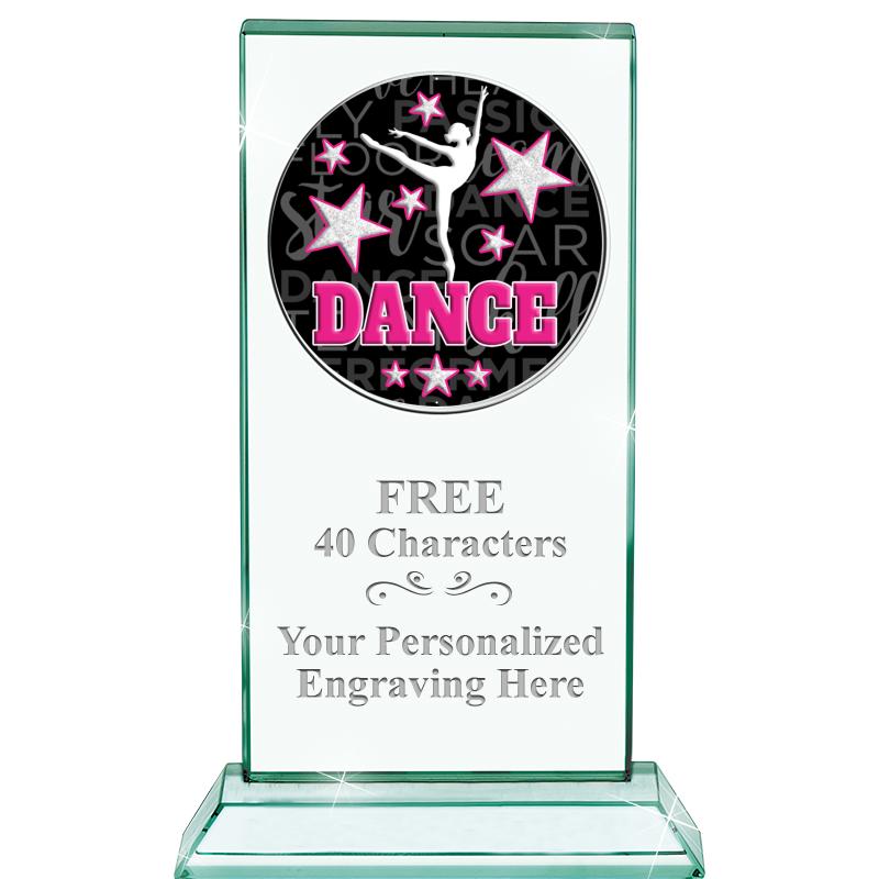 5" JADE MONARCH INSERT CRYSTAL