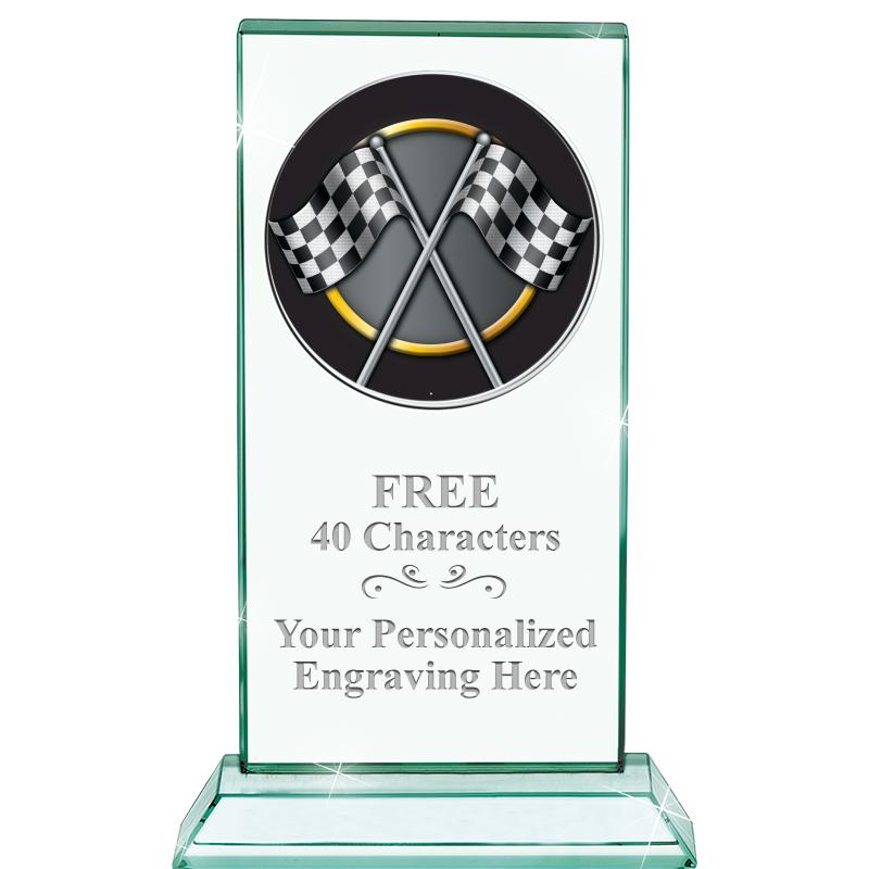 5" JADE MONARCH INSERT CRYSTAL