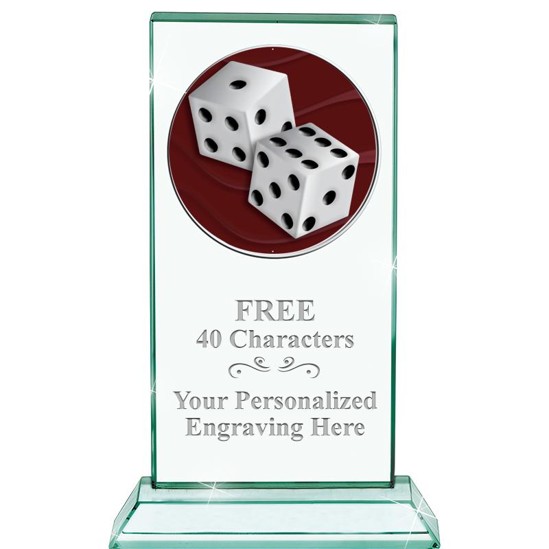 5" JADE MONARCH INSERT CRYSTAL