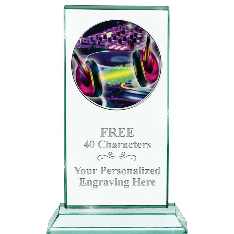 5" JADE MONARCH INSERT CRYSTAL