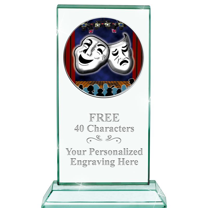 5" JADE MONARCH INSERT CRYSTAL