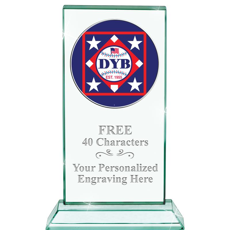 5" JADE MONARCH INSERT CRYSTAL