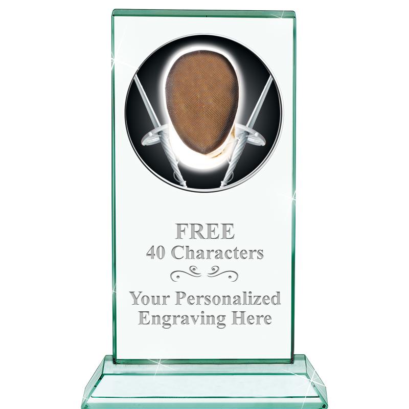 5" JADE MONARCH INSERT CRYSTAL