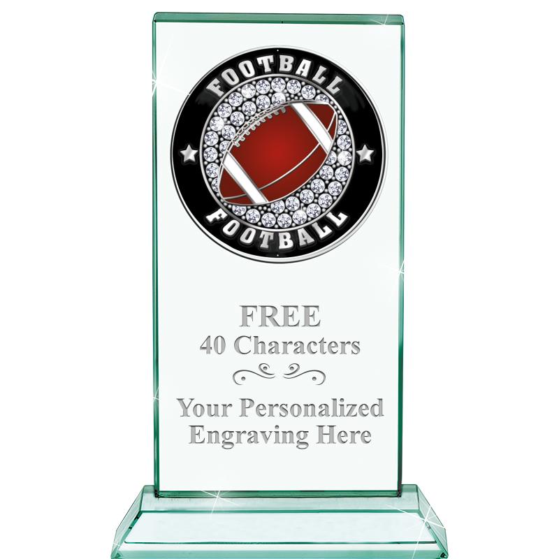 5" JADE MONARCH INSERT CRYSTAL