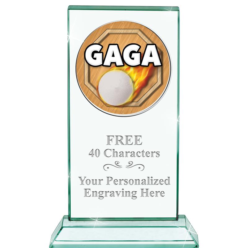 5" JADE MONARCH INSERT CRYSTAL