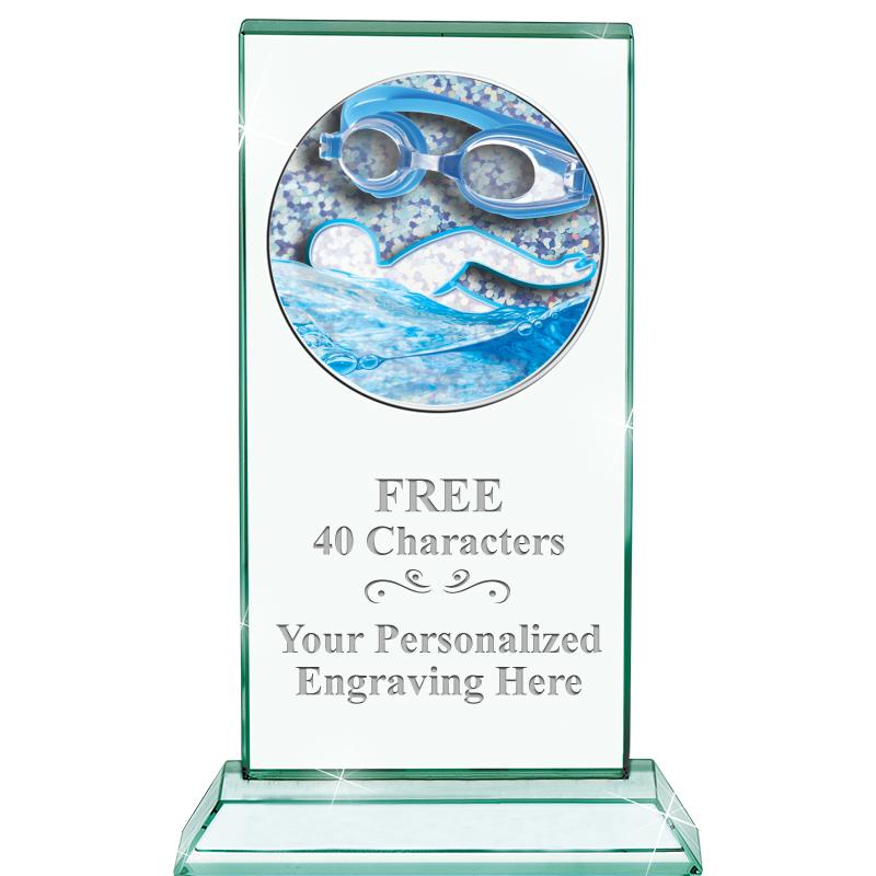 5" JADE MONARCH INSERT CRYSTAL