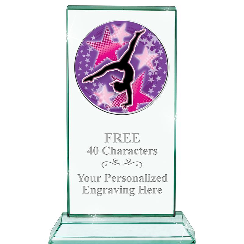 5" JADE MONARCH INSERT CRYSTAL