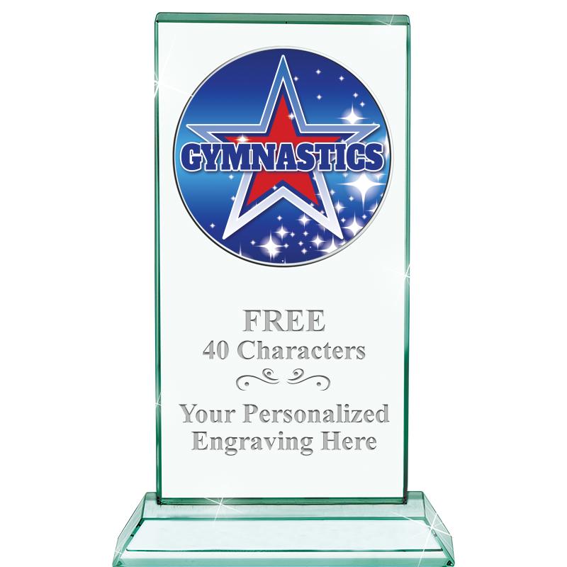 5" JADE MONARCH INSERT CRYSTAL