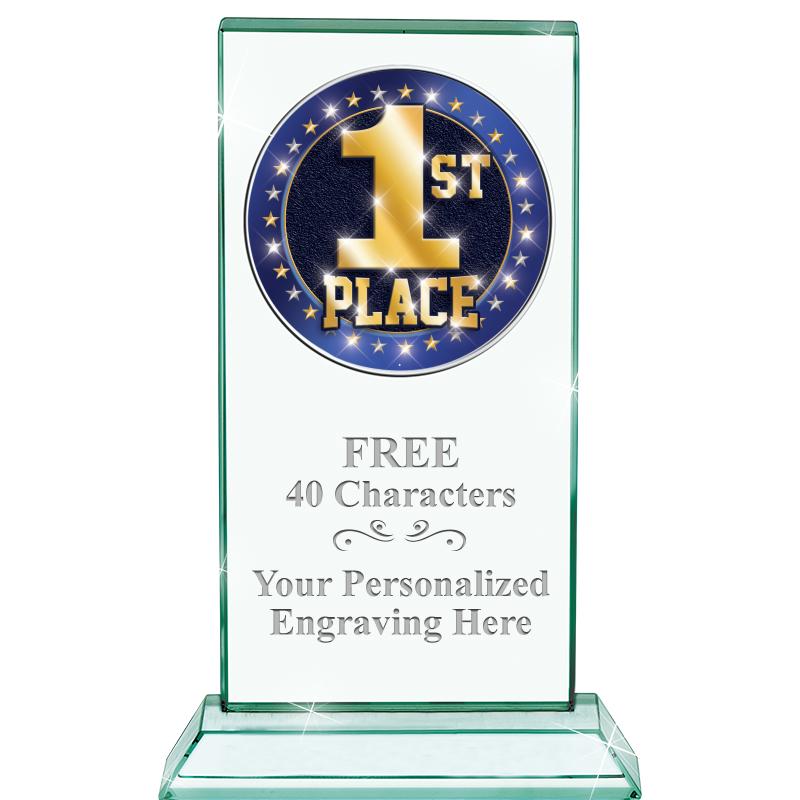 5" JADE MONARCH INSERT CRYSTAL