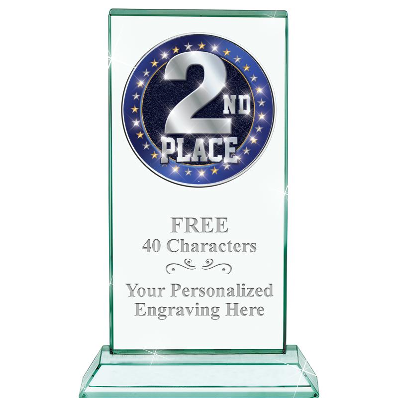 5" JADE MONARCH INSERT CRYSTAL