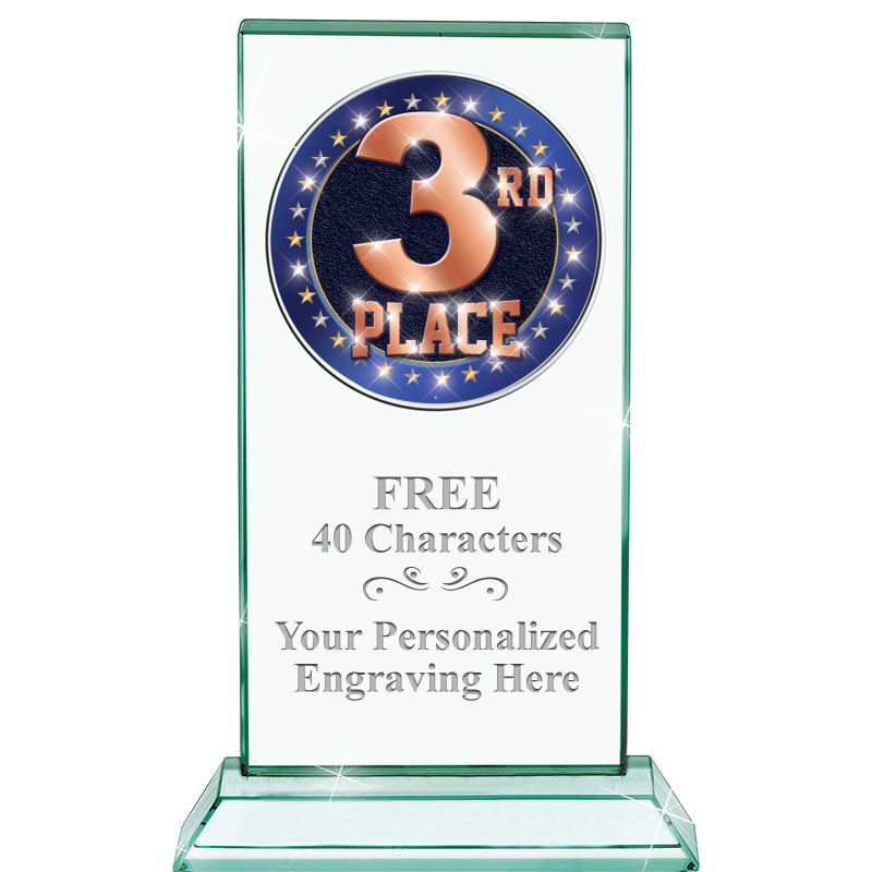 5" JADE MONARCH INSERT CRYSTAL