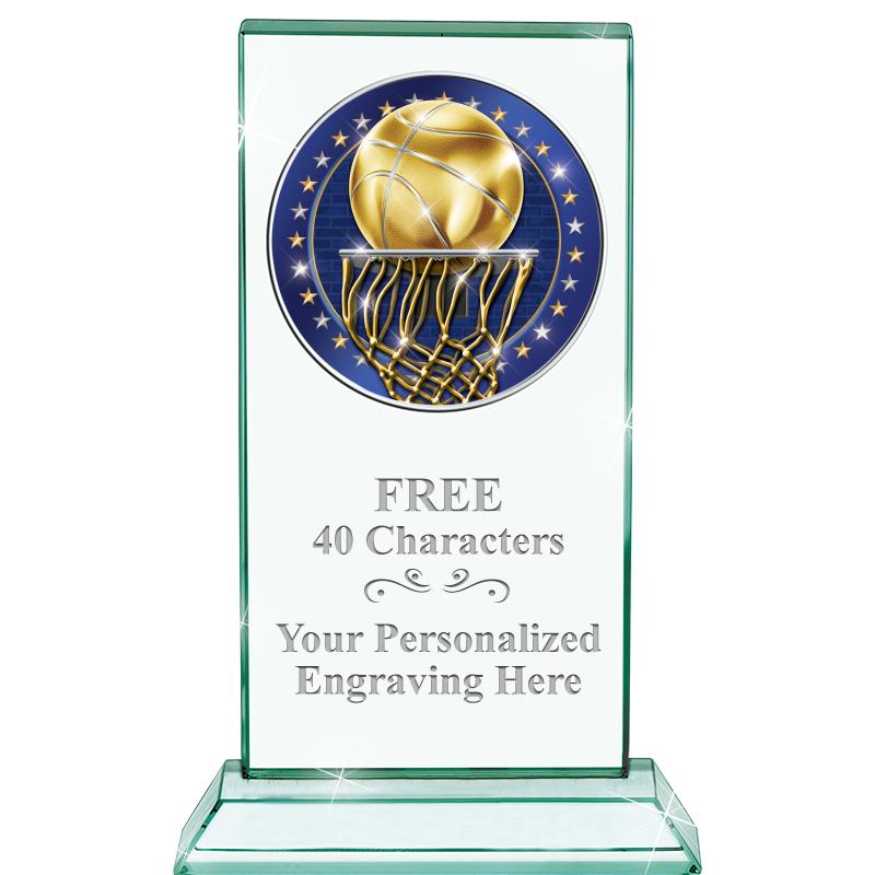 5" JADE MONARCH INSERT CRYSTAL