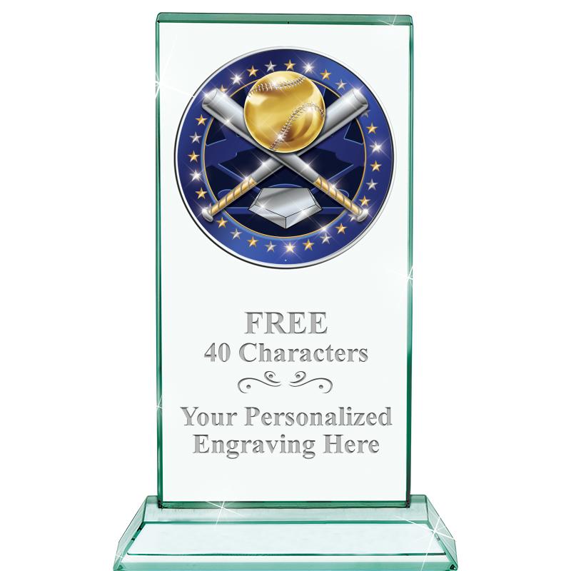 5" JADE MONARCH INSERT CRYSTAL