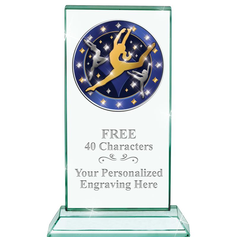 5" JADE MONARCH INSERT CRYSTAL