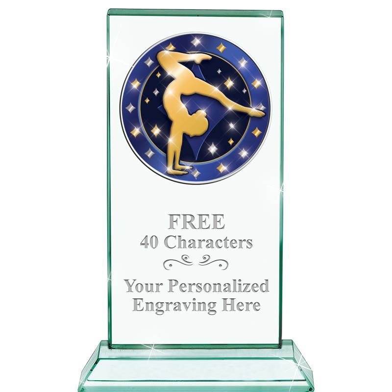 5" JADE MONARCH INSERT CRYSTAL