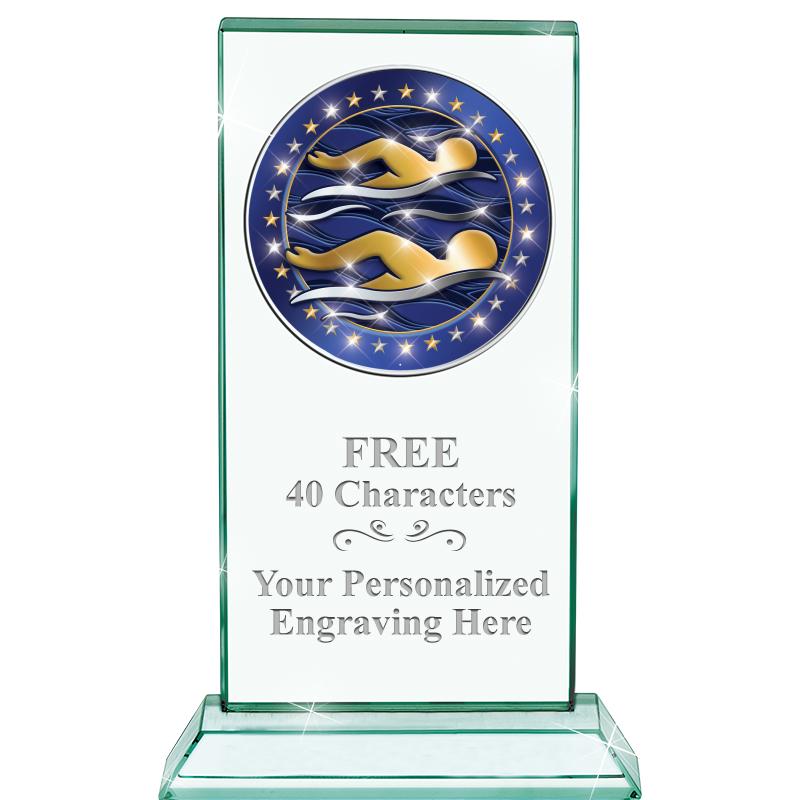 5" JADE MONARCH INSERT CRYSTAL