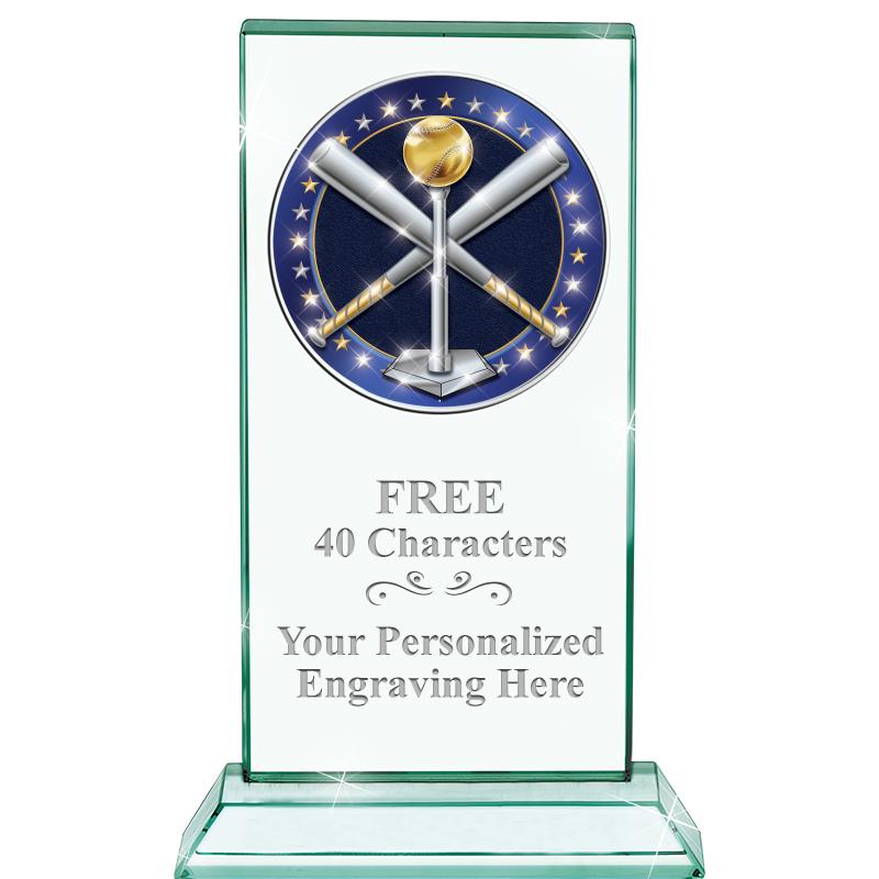 5" JADE MONARCH INSERT CRYSTAL