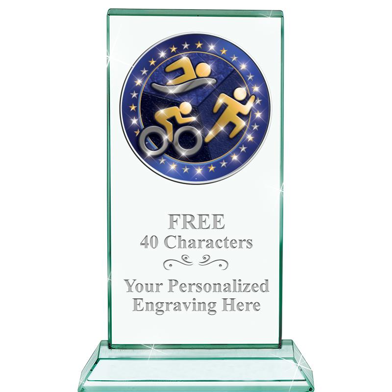 5" JADE MONARCH INSERT CRYSTAL