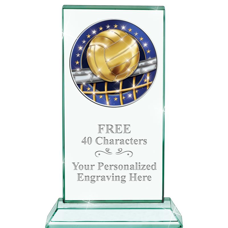 5" JADE MONARCH INSERT CRYSTAL