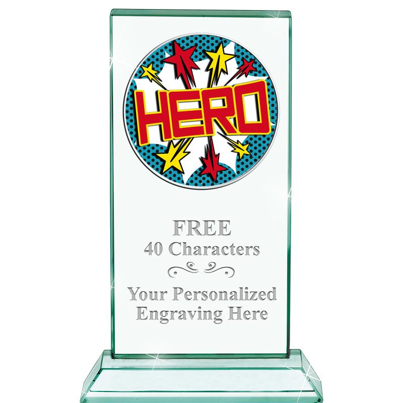 5" JADE MONARCH INSERT CRYSTAL