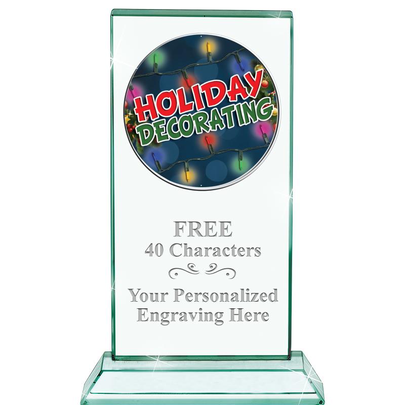 5" JADE MONARCH INSERT CRYSTAL