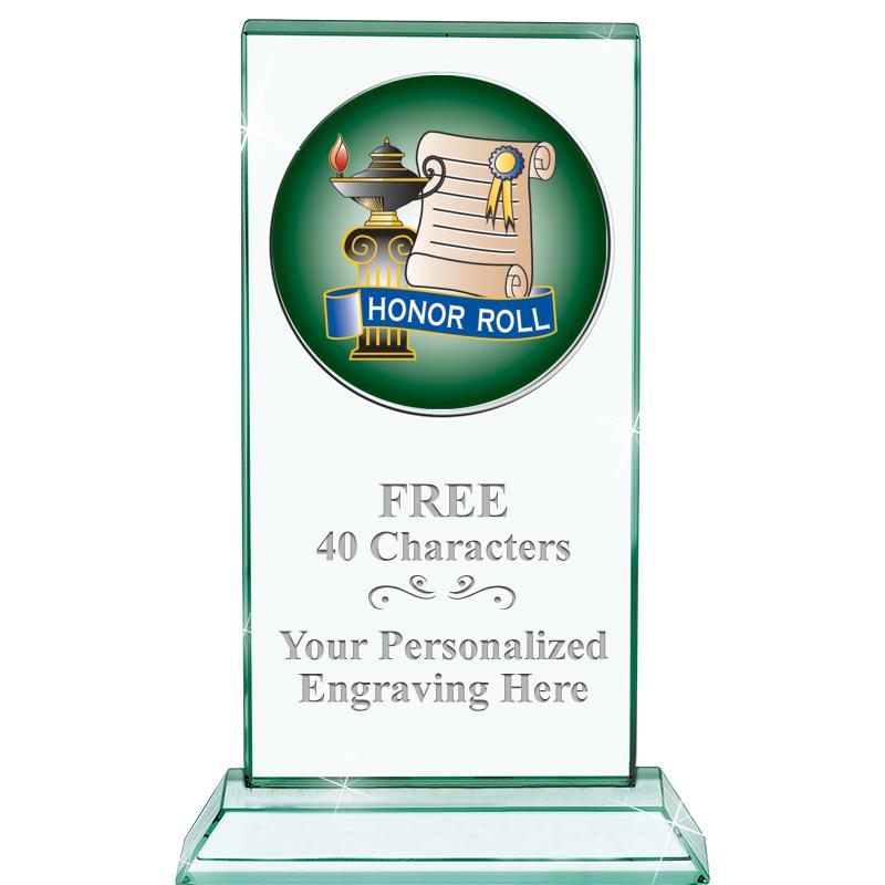 5" JADE MONARCH INSERT CRYSTAL