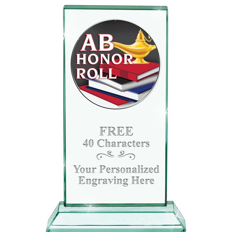 5" JADE MONARCH INSERT CRYSTAL