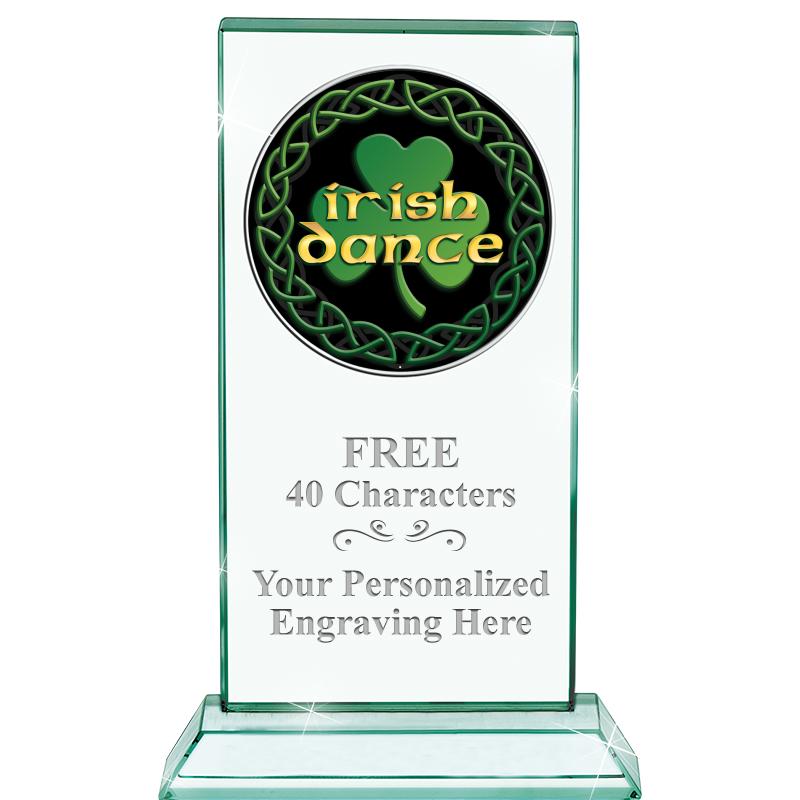 5" JADE MONARCH INSERT CRYSTAL