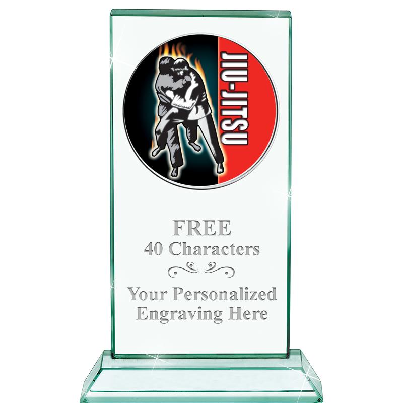 5" JADE MONARCH INSERT CRYSTAL