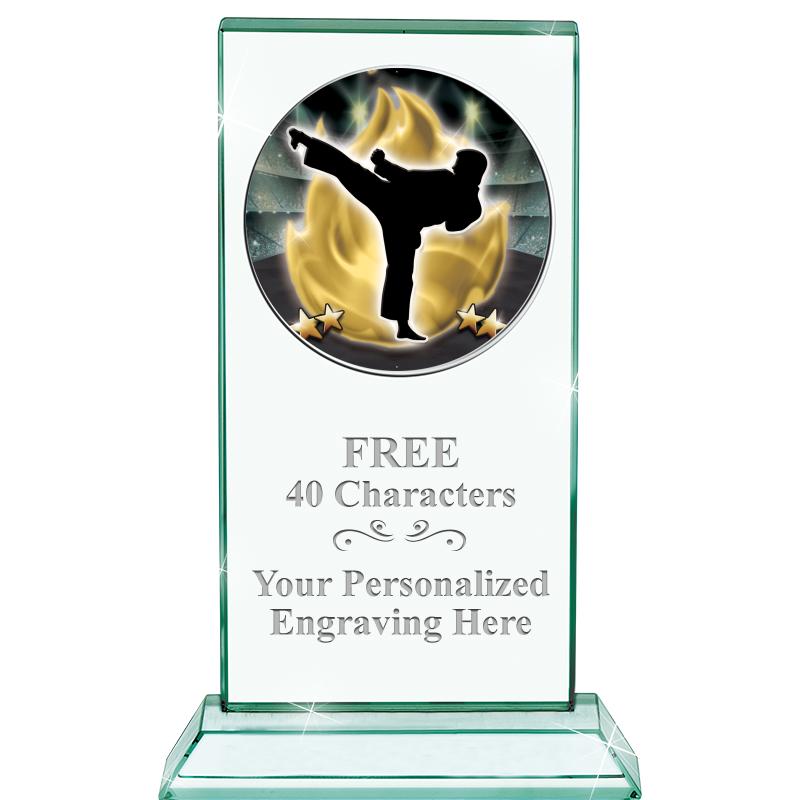 5" JADE MONARCH INSERT CRYSTAL