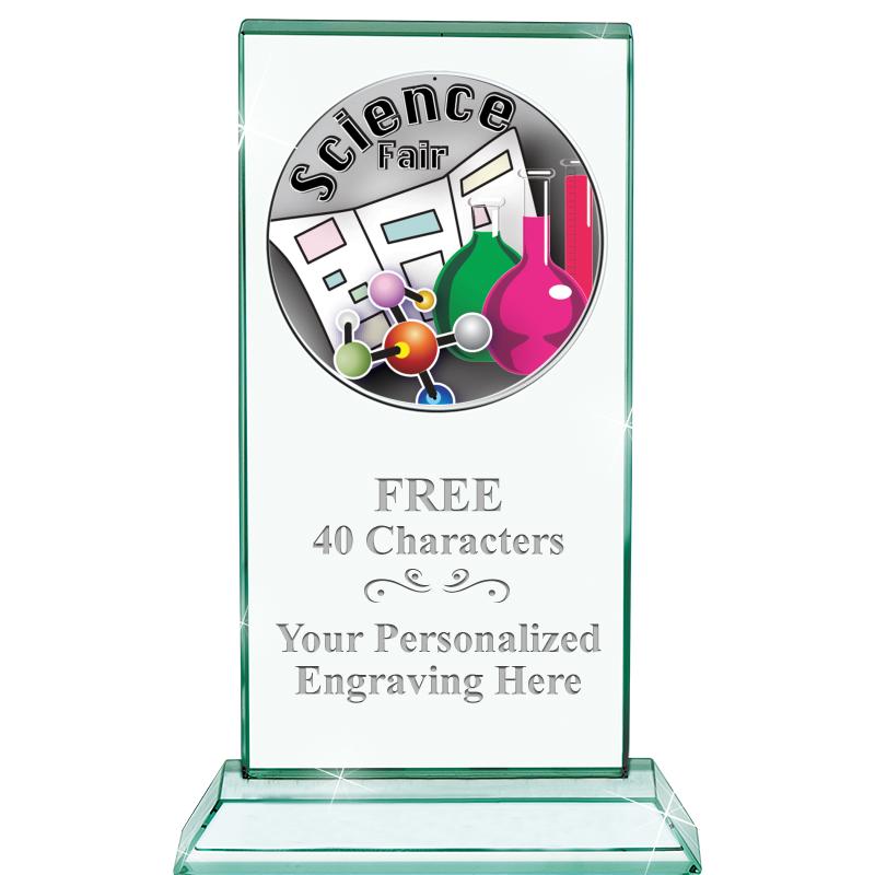 5" JADE MONARCH INSERT CRYSTAL