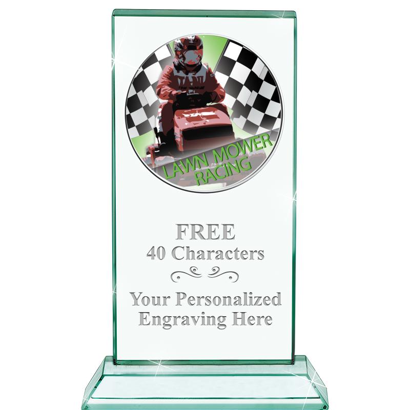 5" JADE MONARCH INSERT CRYSTAL