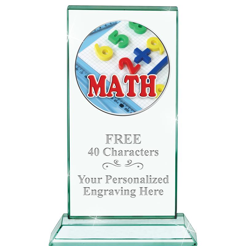 5" JADE MONARCH INSERT CRYSTAL