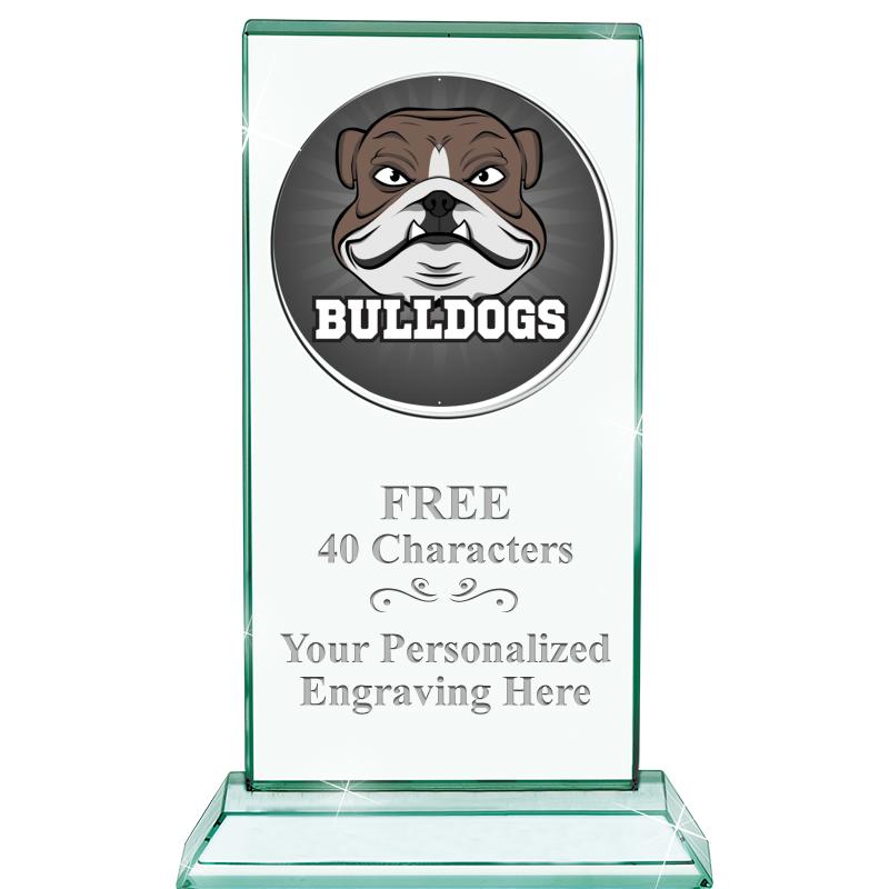 5" JADE MONARCH INSERT CRYSTAL